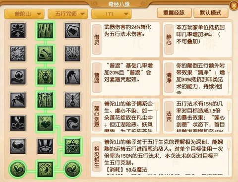 梦幻西游五行有什么用