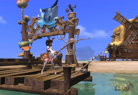 龙之谷端游怎么钓鱼[图1]