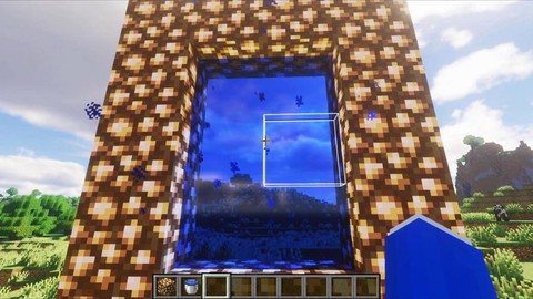 在我的世界里怎么做天堂之门[图1]