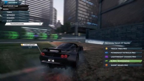 极品飞车17怎么窗口