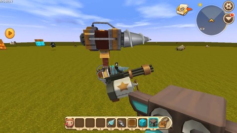 迷你世界怎么造加特林