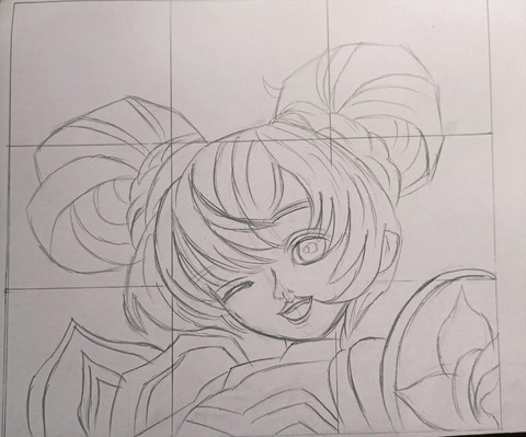 王者荣耀的小乔怎么画