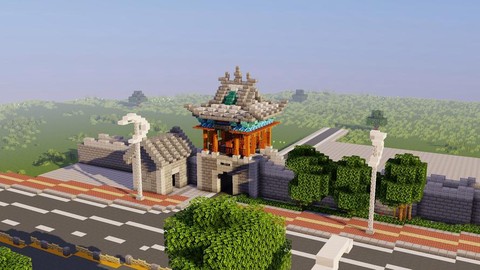 我的世界城市门怎么造[图1]