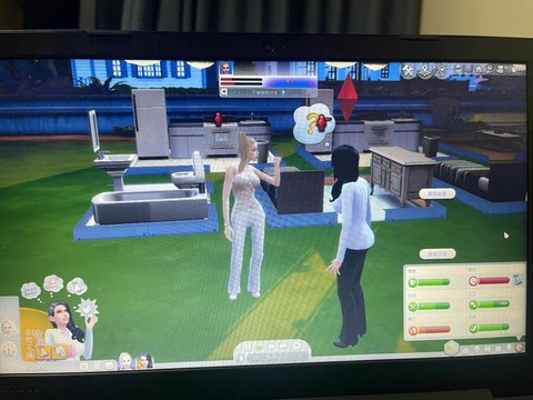 模拟人生4怎么平视